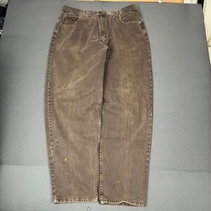 Polo Jeans Co Ralph Lauren Men's Brown Chino Straight Leg Pants Size 36x31